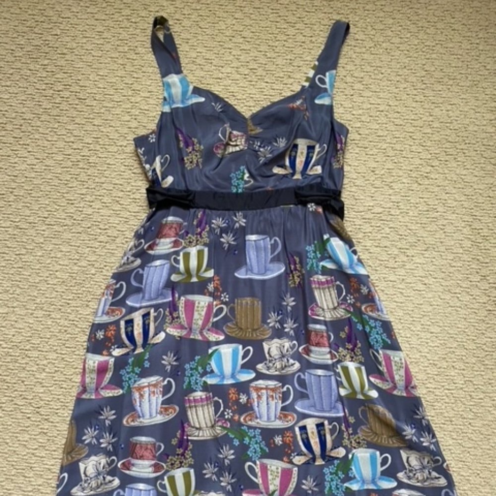 Teatime print dress